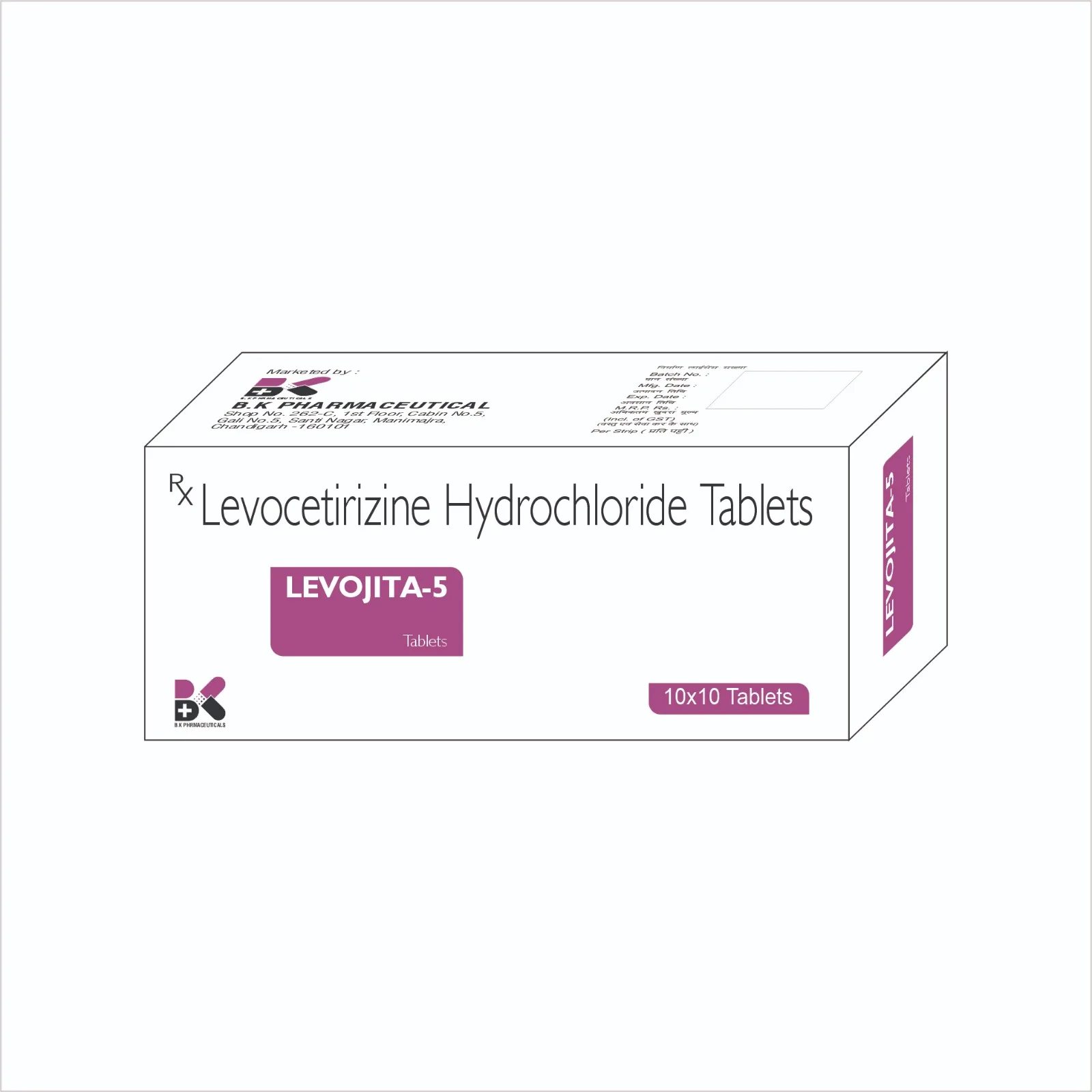 LEVOJITA-5 medicine pack