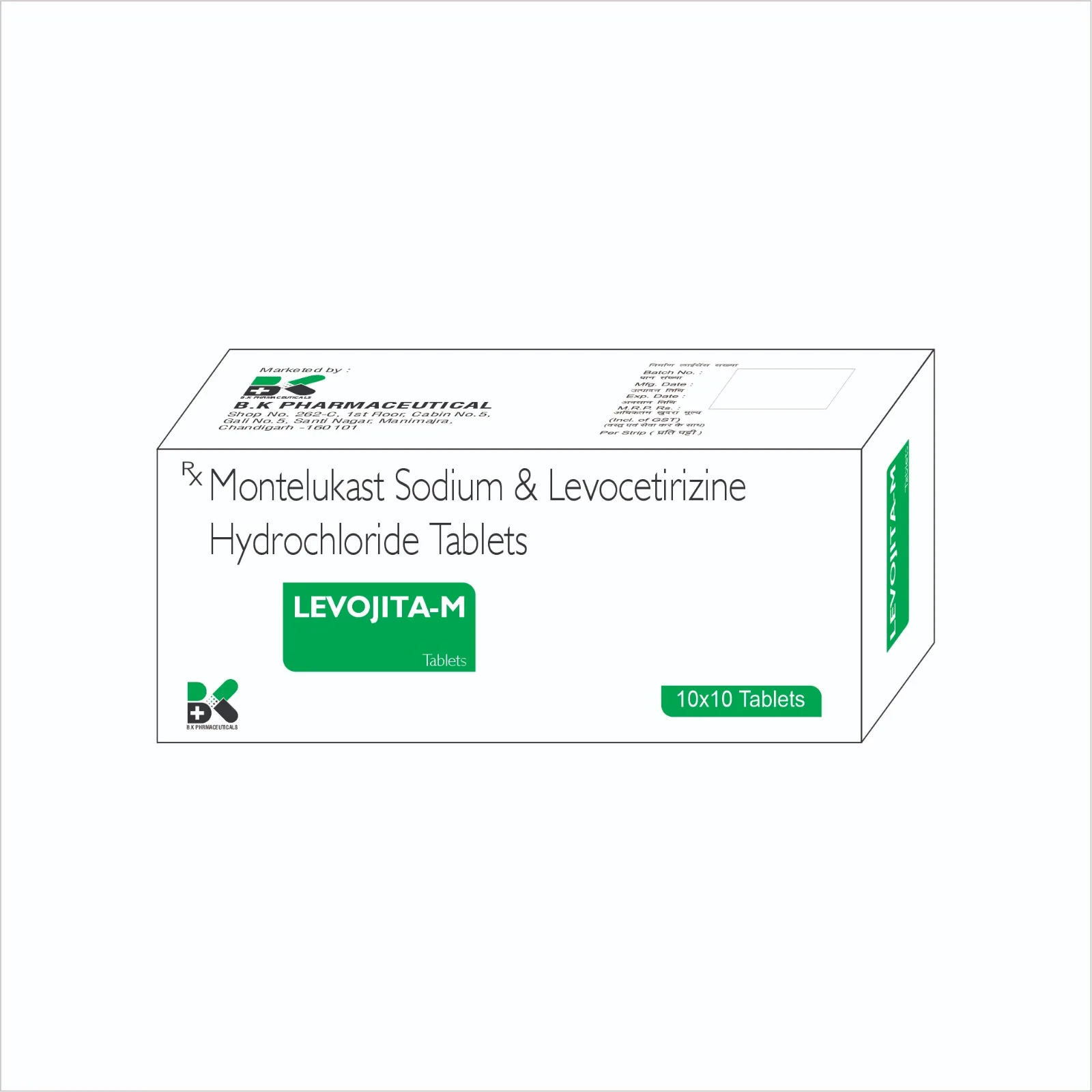 LEVOJITA-M medicine pack