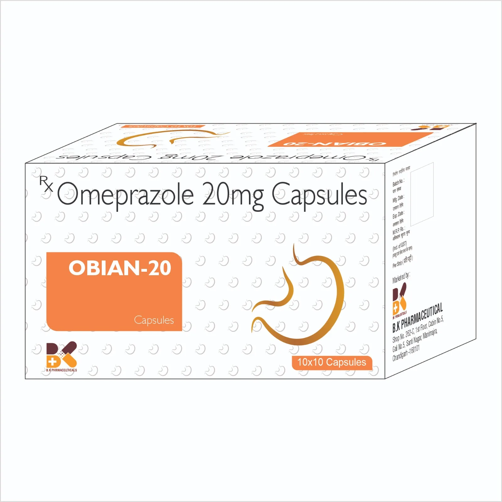 OBIAN-20 medicine pack